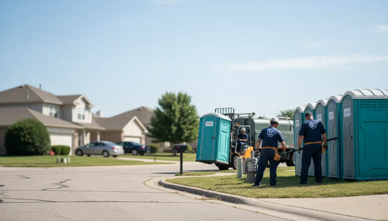 Porta Potty Rental in Garner, NC near me